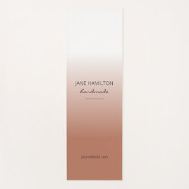 Mat de ejercicio elegante profesional de terracota