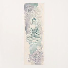 Mat de Yoga Buda Artístico para Yoga y Meditación