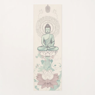 Mat de Yoga Buda Duradero para flujo cómodo