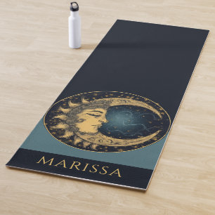 Mat de Yoga Celestial Sun Face