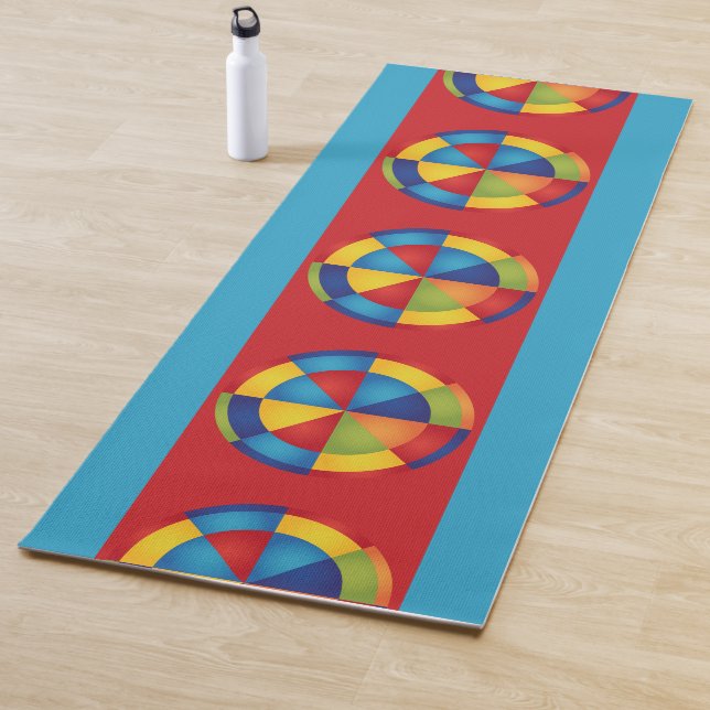 Mat de Yoga Círculo Cromático (In situ)