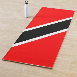 Mat de yoga con bandera de Trinidad y Tobago