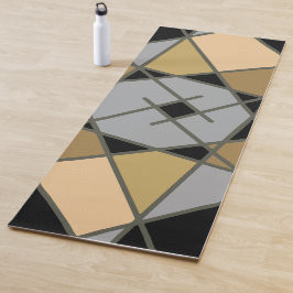 Mat de yoga con estampado asimétrico de la víspera