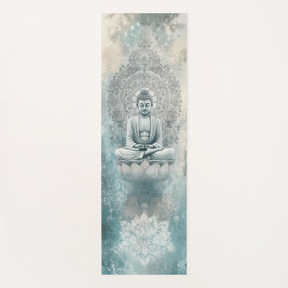Mat de yoga con temas de Buda para su personalizad