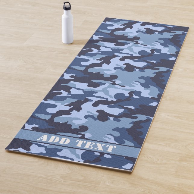 Mat de yoga de camo personalizado (In situ)