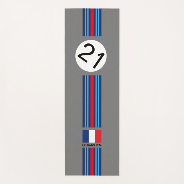 Mat de yoga de CARRERAS de 1974 (Anverso)