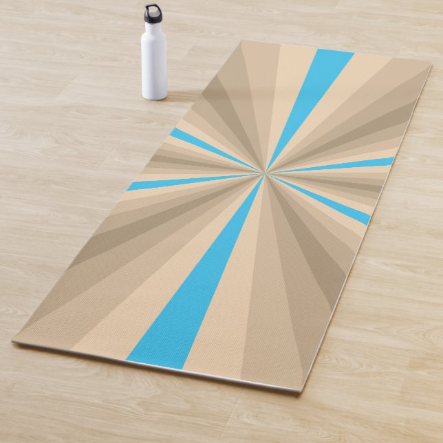 Mat de yoga de ilusión de verano (In situ)