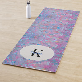Mat de yoga de sueño floral primavera