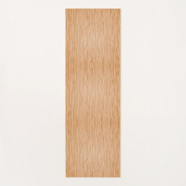 Mat de yoga de textura de madera rústica para vibr