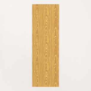 Mat de yoga del panel de madera muy simulado de Gu
