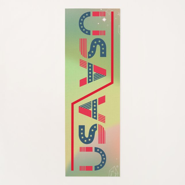 Mat de Yoga Eco Friendly (Anverso)