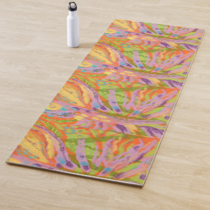 Mat de yoga en diseños abstractos originales de do