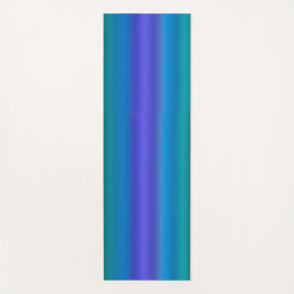 Mat de yoga en la planta oceánica