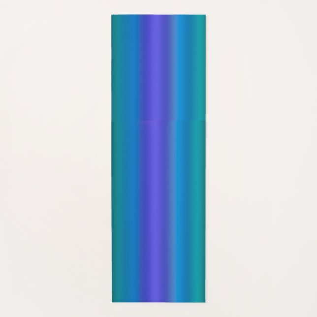 Mat de yoga en la planta oceánica (Anverso)