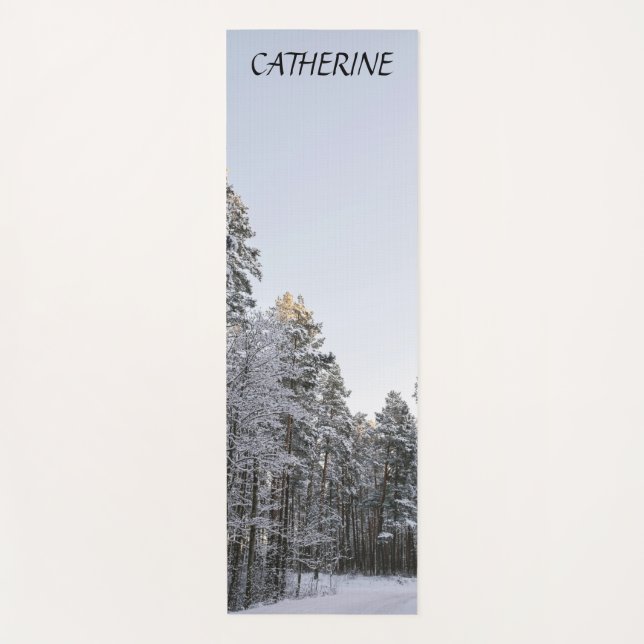 Mat de yoga minimalista - Elegante y elegante (Anverso)