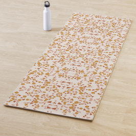 Mat de yoga moderno Terrazzo