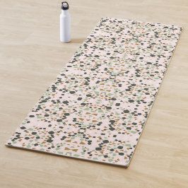 Mat de yoga moderno Terrazzo