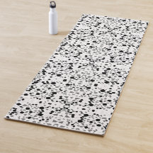 Mat de yoga moderno Terrazzo