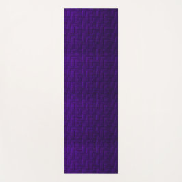 Mat de yoga morado Maze
