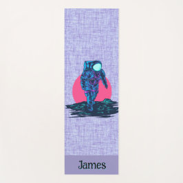 Mat de yoga personalizado del Explorador del espac