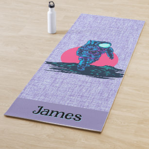 Mat de yoga personalizado del Explorador del espac