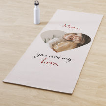 Mat de yoga personalizado para mamá