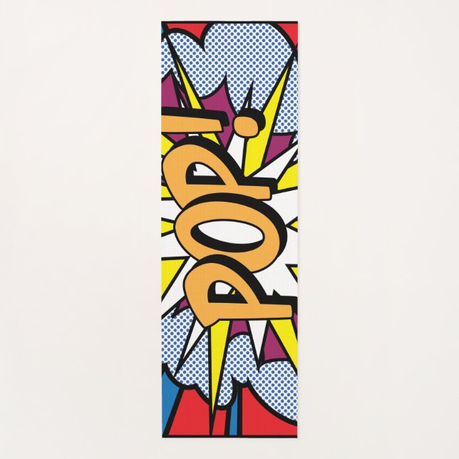 Mat de yoga pop Art (Anverso)