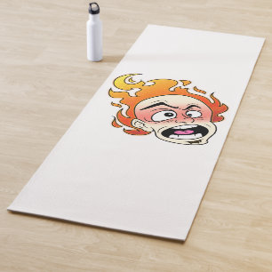 Mat de yoga Scovillelicous Fire Head