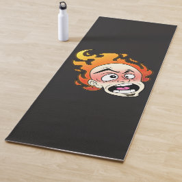 Mat de yoga Scovillelicous Fire Head