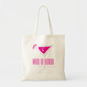 Mata de vidrio rosado Martini de honor Bolsa de lo