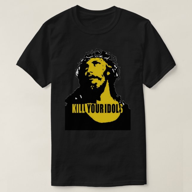 matar a tus ídolos camiseta esencial (Diseño del anverso)