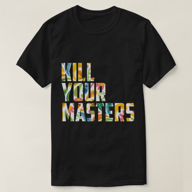 Matar tu camiseta esencial de maestría (Diseño del anverso)
