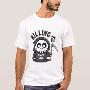 Matarla es una camiseta de hombres de pañales mugr