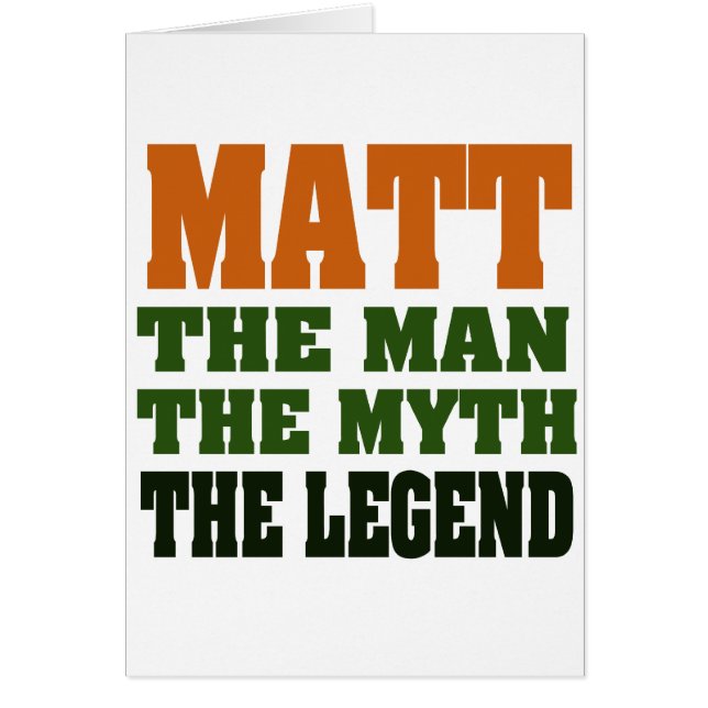 MATE - el hombre, el mito, la leyenda (Frente)
