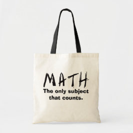 Matemáticas: El único sujeto que cuenta la bolsa