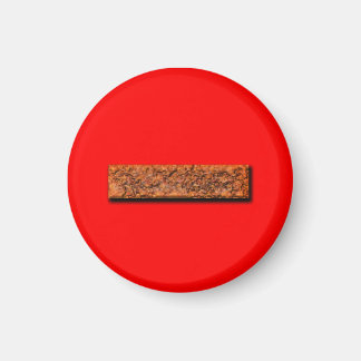 Matemáticas menos enseñanza de Rótulo o imán de ay