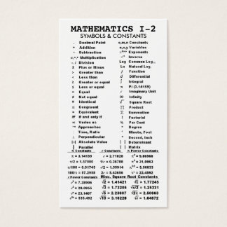 Matemáticas Quik-Ref I-2 Bolsillo/cartera