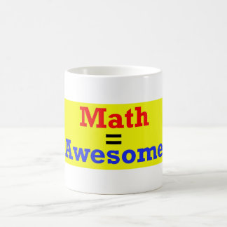 Matemáticas = taza impresionante