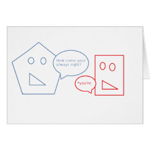 Matemáticas y retruécano inglés