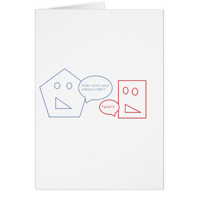 Matemáticas y retruécano inglés (Frente)