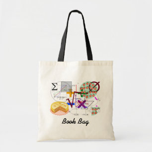 matemático en una bolsa de libros.#4