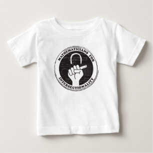 Matemáticos de interseccionalidad camiseta bebé