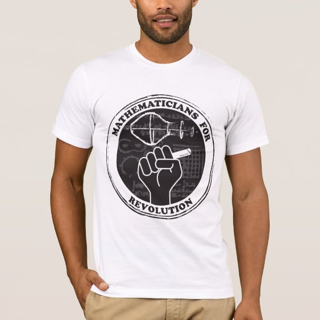 Matemáticos de la camiseta de la revolución (Anverso)
