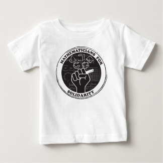 Matemáticos de la camiseta solidaria - bebé