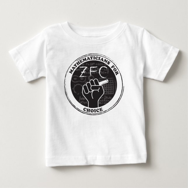 Matemáticos para camiseta de elección - Bebé (Anverso)