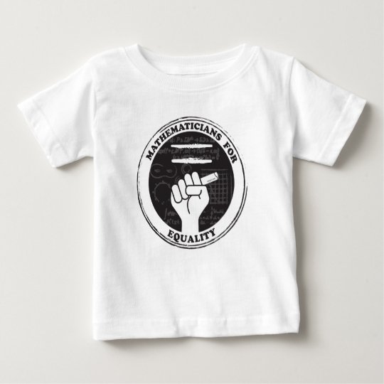 Matemáticos para la camiseta de la igualdad - bebé