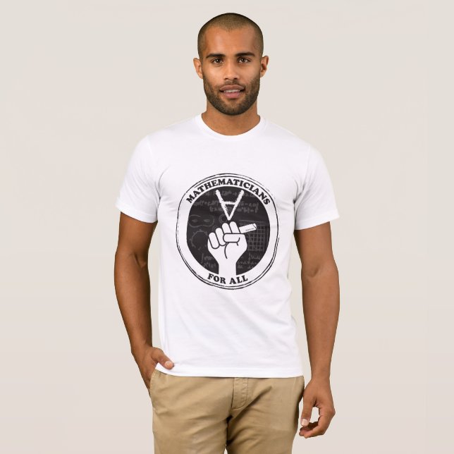 Matematistas para camisetas (Anverso completo)