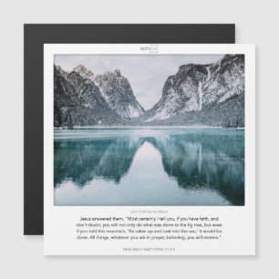 Mateo 21:4-5 Tarjeta magnética SCRIPIX DE CIERRE