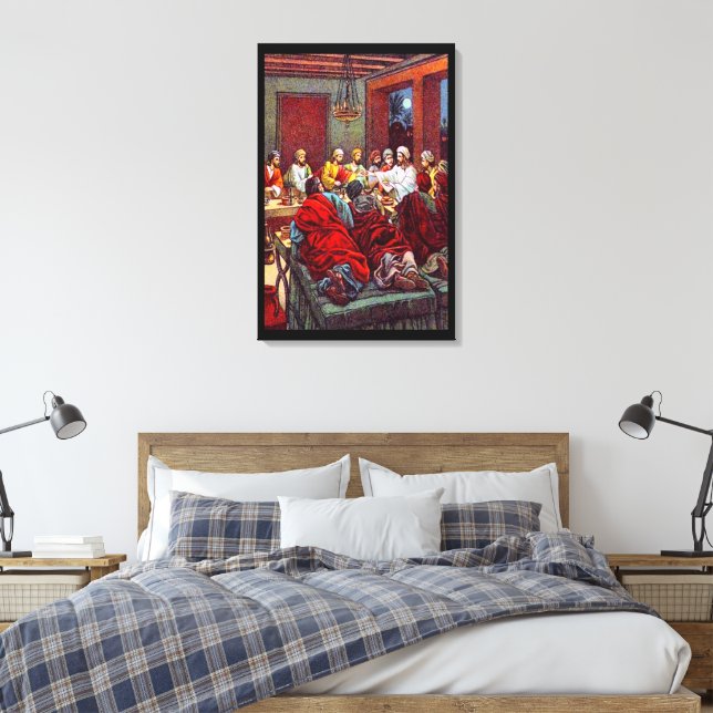 Mateo 26:17-25 El último lienzo de Pascua (Insitu(Dormitorio))