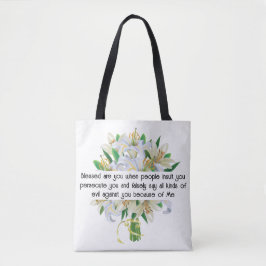 Mateo 5:11 Bolsa Tote